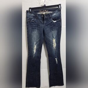 Sneak Peek Women's Denim Jeans Sexy Boyfriend Size 5/W27  SP-P10047, RN# 124579